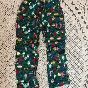 Men’s Hanna Andersson Christmas flannel pajama pants, size L